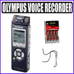 Olympus DS-61 2GB Stereo Digital Voice Recorder With Accessory Kit
