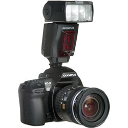Olympus Evolt E-3 10 Megapixel Digital SLR Camera with 12-60mm f/2.8-4.0 Digital Zoom Lens & FL-50R Wireless Flash