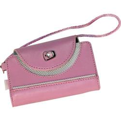 Swiss Mobility PINK SWISS PNK NYLON UNIV HORIZ POUCH NIC