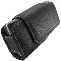 Wireless Emporium, Inc. PRO Premium Leather Horizontal Pouch for Blackberry Pearl 8100