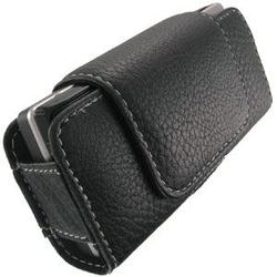 Wireless Emporium, Inc. PRO Premium Leather Horizontal Pouch for HTC 3125/Smartflip/8500/Star Trek