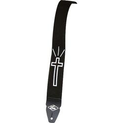 LM GUITAR PS4HBW Cross Design Guitar Strap