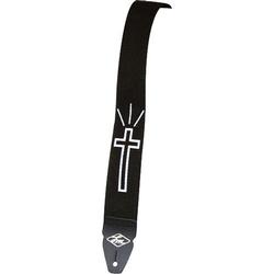 LM GUITAR PS4HBW Cross Design Guitar Strap