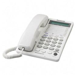 Panasonic KX-TS208W Corded Phone - 2 x Phone Line(s) - Headset - White