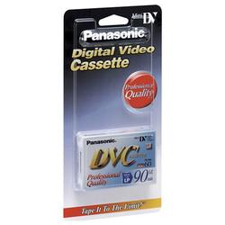 Panasonic Mini DV Cassette - MiniDV - 0.25 - 60Minute - SP (AY-DVM60XJ)
