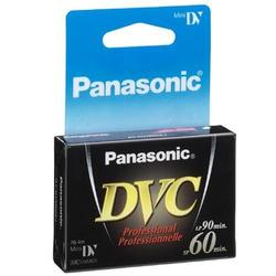 Panasonic Mini-DV Cassette - MiniDV - 60Minute - SP (AY-DVM60XJ1)