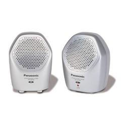 Panasonic RP-SP28 Mini Speaker System - 2.0-channel - Silver