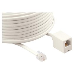 Petra Modular Extension Cord - 25ft - Ivory