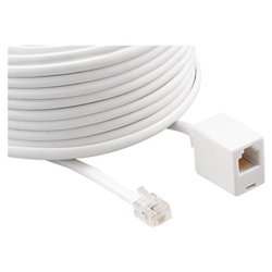 Petra Modular Extension Cord - 25ft - White