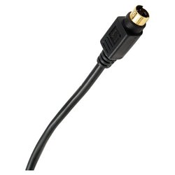 Petra S-Video Cable - 1 x mini-DIN S-Video - 1 x mini-DIN S-Video - 3ft (C5613/G/TS/BK/3FT)