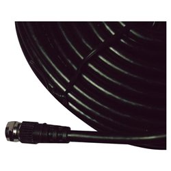 Petra Video Cable - 1 x F-connector - 1 x F-connector - 50ft - Black (SEI:205-035BK)