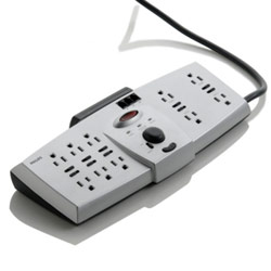 Philips 10-Outlet Surge Protector with Power Blocker 2 Technology
