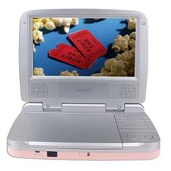 Philips PET702P 7'' TFT LCD Portable DVD Player (Pink)