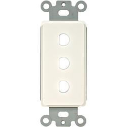 Phoenix Gold 3 Socket Decora-Style Insert - White