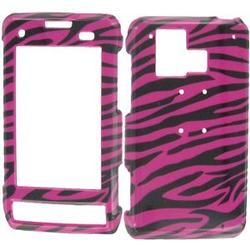 Wireless Emporium, Inc. Pink Zebra Snap-On Protector Case Faceplate for LG Dare VX9700