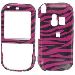 Wireless Emporium, Inc. Pink Zebra Snap-On Protector Case Faceplate for Palm Centro