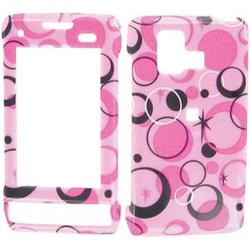 Wireless Emporium, Inc. Pink w/Circles Snap-On Protector Case Faceplate for LG Dare VX9700