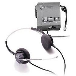 PLANTRONICS INC Plantronics H51-M10 Supra Monaural Headset/Monitor Receiver - Over-the-head - Black