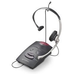 Plantronics S11 Telephone Headset - Over-the-head - Black, Silver (S11)