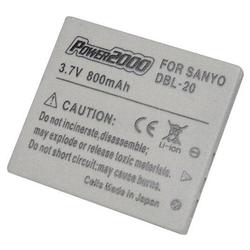 Power 2000 ACD-251 Replacement battery for Sanyo DB-L20