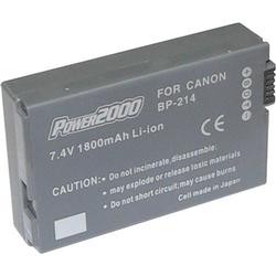 Power 2000 ACD-742 Canon DC50 DVD Camcorder Battery