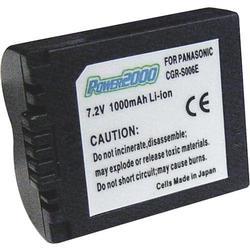 Power 2000 ACD254 Replacement Battery for Panasonic CGA-S006A