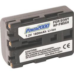 Power 2000 Sony NPFM55H Equivalent Battery for Sony Digital SLR Cameras