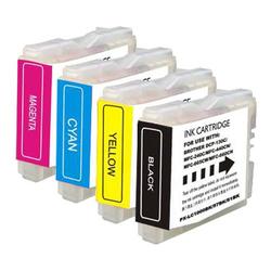 Eforcity Premium Brother LC51 Compatible Ink Set : DCP-130c / DCP-330c / IntelliFax-1860C / IntelliFax-1960c