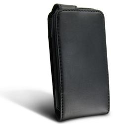 Eforcity Premium Vertical Leather Case for LG KC910 Renoir - Black by Eforcity