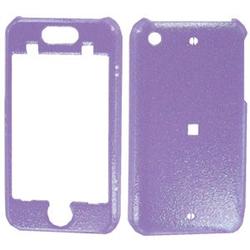 Wireless Emporium, Inc. Purple Glitter Snap-On Protector Case for Apple iPhone