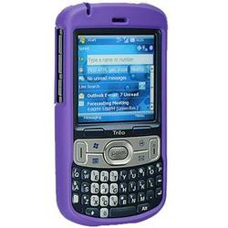 Wireless Emporium, Inc. Purple Snap-On Rubberized Protector Case w/Clip for Palm Centro