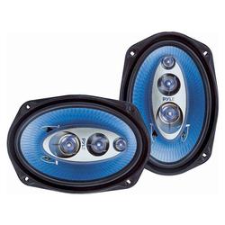 Pyle Blue Label PL6984BL Coaxial Speakers - 200W (RMS) / 400W (PMPO)