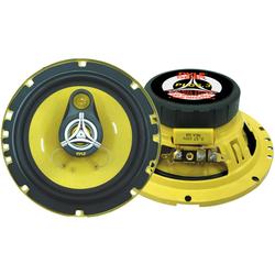 Pyle Drive Gear PLG63 Triaxial Speakers - 3-way - 120W (RMS) / 240W (PMPO)