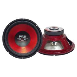 Pyle PLW10RD Red Label Subwoofer - 600W (PMPO)