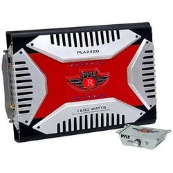 Pyle Red Elite PLA2480 2-Channel Car Amplifier - 2 Channel(s) - 1600W - 95dB SNR