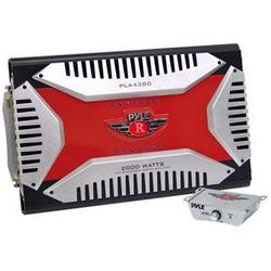 Pyle Red Elite PLA4380 4-Channel Car Amplifier - 4 Channel(s) - 2000W - 8Ohm - 95dB SNR