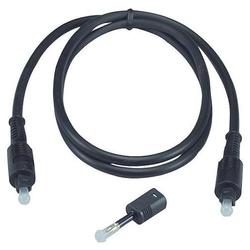 QVS FCTK 10-Foot Toslink to Mini-Toslink Adapter Cable