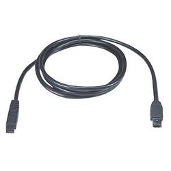 QVS FireWire800 Bilingual / i.LINK for Audio/Video 9 Pin to 6 Pin