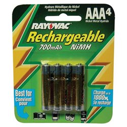 Rayovac RAYOVAC NM7244-4 Nickel Metal Hydride General Purpose Battery - Nickel-Metal Hydride (NiMH) - General Purpose Battery
