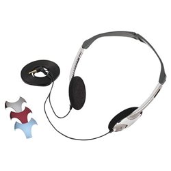 RCA HP211 Foldable Headphones with Color Caps