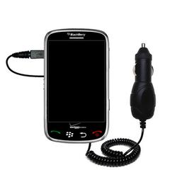 Gomadic Rapid Car / Auto Charger for the Blackberry Thunder - Brand w/ TipExchange Technology