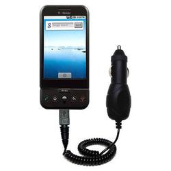 Gomadic Rapid Car / Auto Charger for the HTC Dream - Brand w/ TipExchange Technology