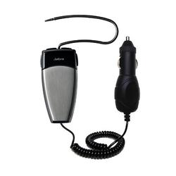 Gomadic Rapid Car / Auto Charger for the Jabra JX20 - Brand w/ TipExchange Technology