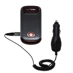 Gomadic Rapid Car / Auto Charger for the Motorola Blaze - Brand w/ TipExchange Technology