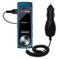 Gomadic Rapid Car / Auto Charger for the Samsung Juke - Brand w/ TipExchange Technology