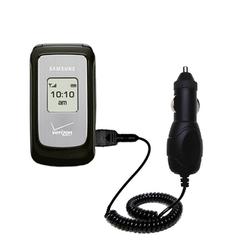 Gomadic Rapid Car / Auto Charger for the Samsung SCH-u310 - Brand w/ TipExchange Technology