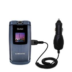 Gomadic Rapid Car / Auto Charger for the Samsung SGH-A747 - Brand w/ TipExchange Technology