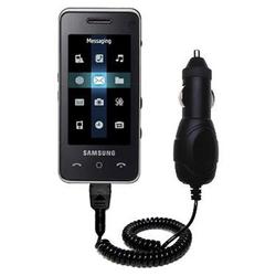 Gomadic Rapid Car / Auto Charger for the Samsung SGH-F490 - Brand w/ TipExchange Technology
