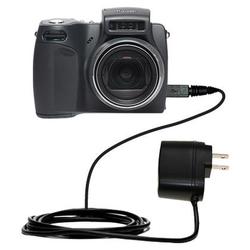 Gomadic Rapid Wall / AC Charger for the Kodak DX6490 - Brand w/ TipExchange Technology