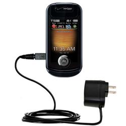 Gomadic Rapid Wall / AC Charger for the Motorola Krave - Brand w/ TipExchange Technology